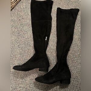 PRICE DROP ❤️Steve Madden Women’sGeorgette, Black Over The Knee Boots, Size 8.5M